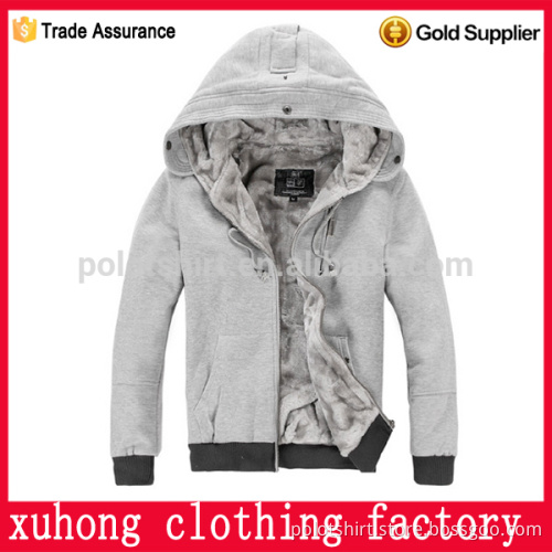 2015 hot sale zipper fleece brand long sleeve pullover hoody fashion
